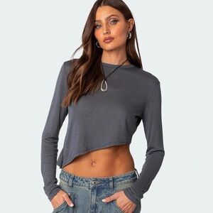 Edikted asymmetrical long sleeve